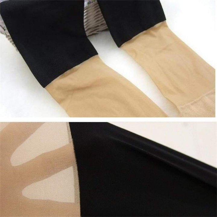 Women Two Tone Casual Tights For Daily Life