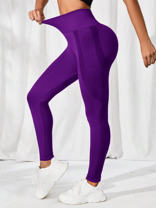 Yoga Basic Tummy Control Sports Leggings