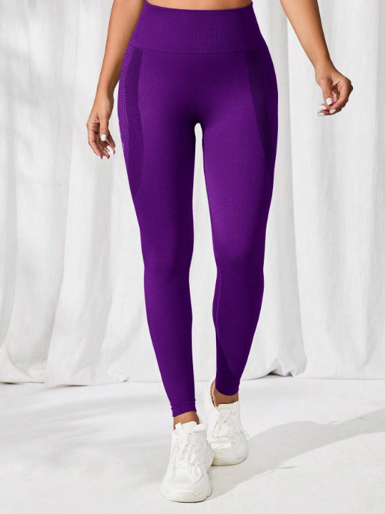 Yoga Basic Tummy Control Sports Leggings