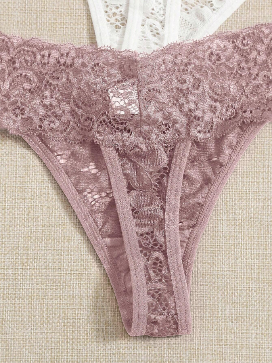 Classic Sexy 3pack Floral Lace Panty