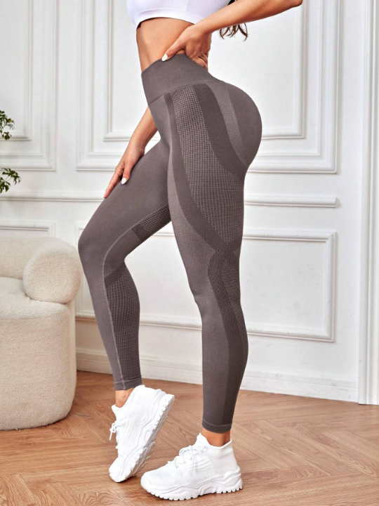 Yoga Basic Tummy Control Sports Leggings