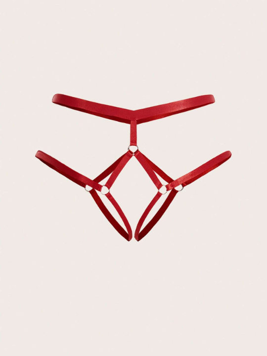 Ring Linked Garter Thong