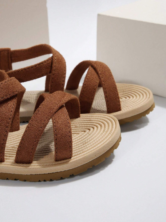 Women's Comfortable And Fashionable Flat Sandals For Casual Wear In Summer