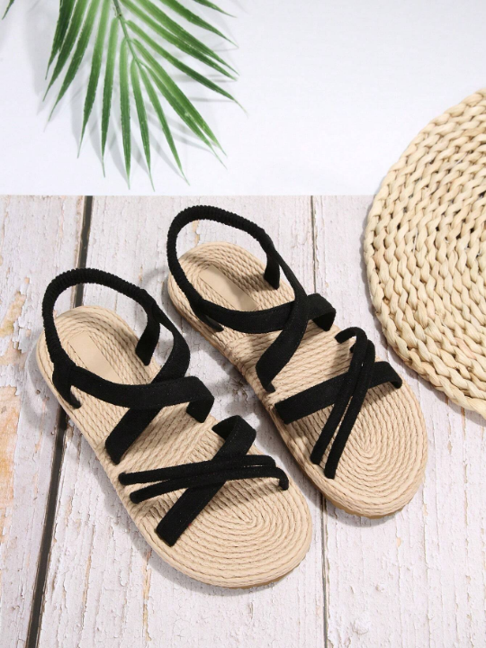 Women's Casual Comfortable & Fashionable Flat Sandals For Summer