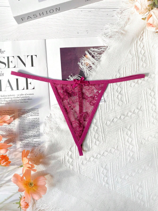 Classic Sexy 3pack Floral Lace Thong