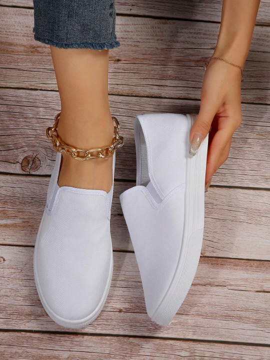 Women's Casual Slip-on Sports Shoes, Minimalist Style