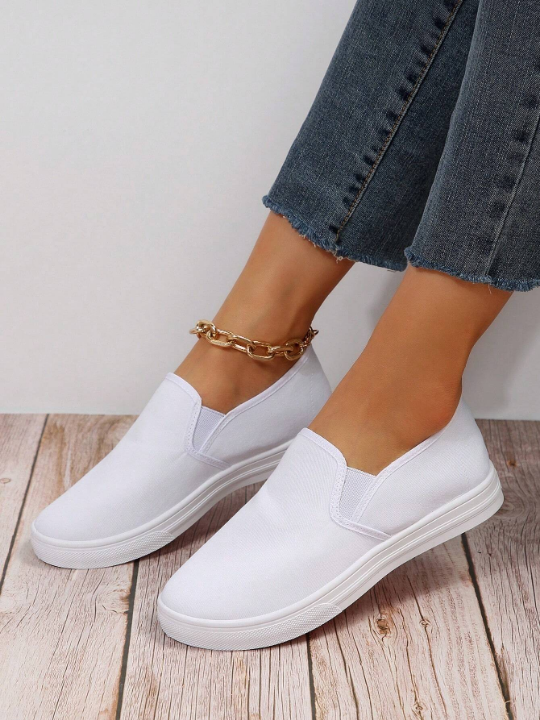 Women's Casual Slip-on Sports Shoes, Minimalist Style