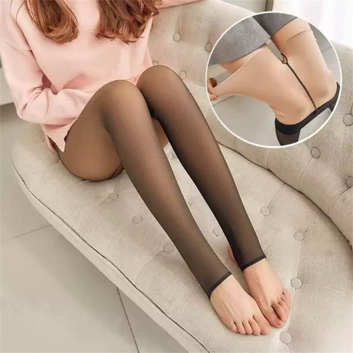 90g Spring & Autumn Fashionable Sexy Tights For Women, Seamless And High Elastic Imitation Skin Leggings