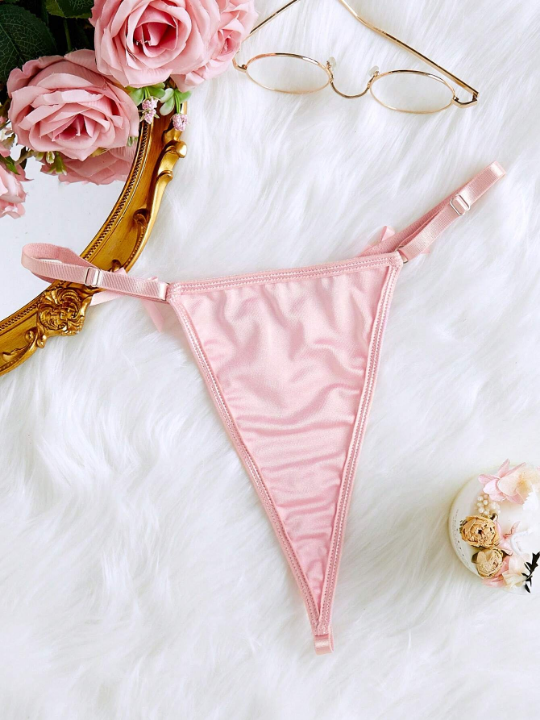 Rhinestone Studded Detail Panty