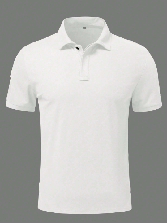 Manfinity Basics Men Solid Polo Shirt