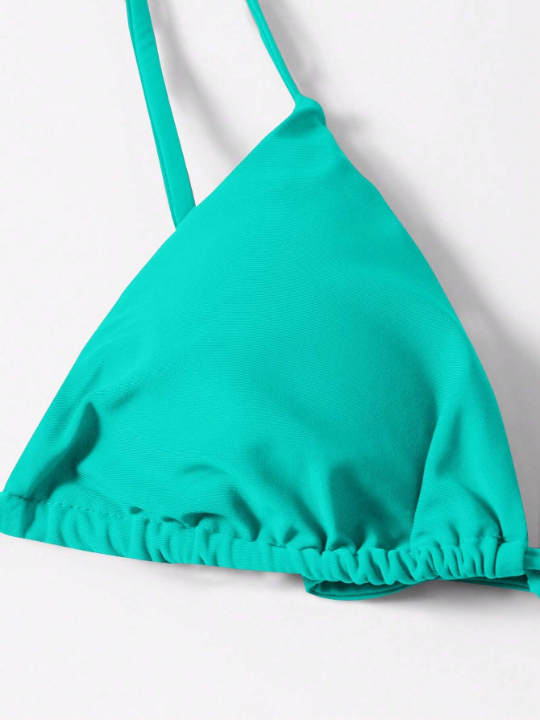 Triangle Tie Side Bikini Swimsuit