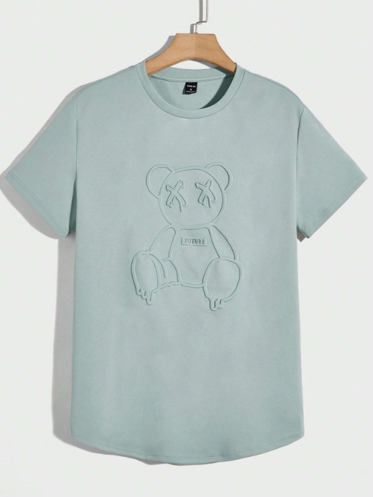 Manfinity Hypemode Men Bear Print Tee