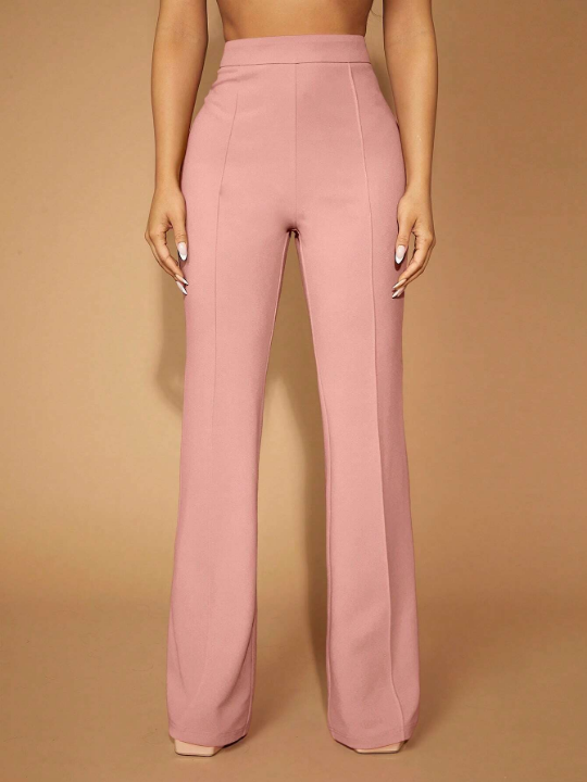 SXY Solid Flare Leg Pants