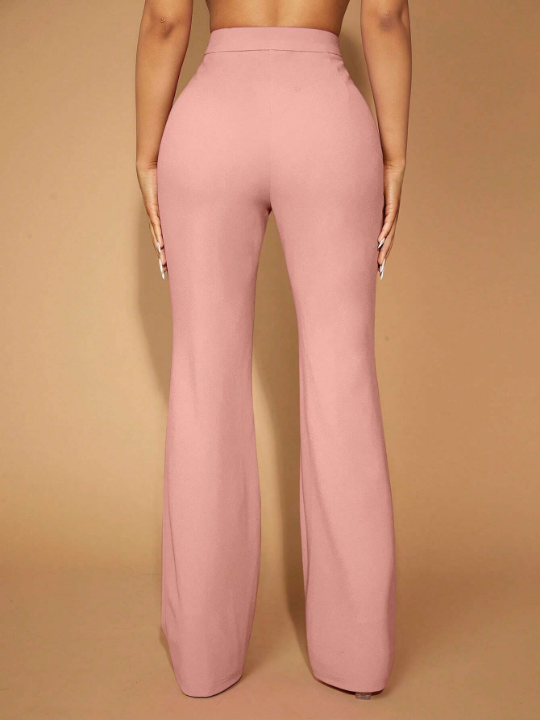 SXY Solid Flare Leg Pants