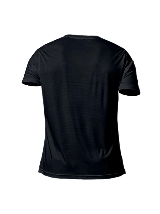 Men's Athletic Training Running Basketball Football Gym Loose Fit Short Sleeve Black Top For Summer Gym Clothes Men Basic T Shirt