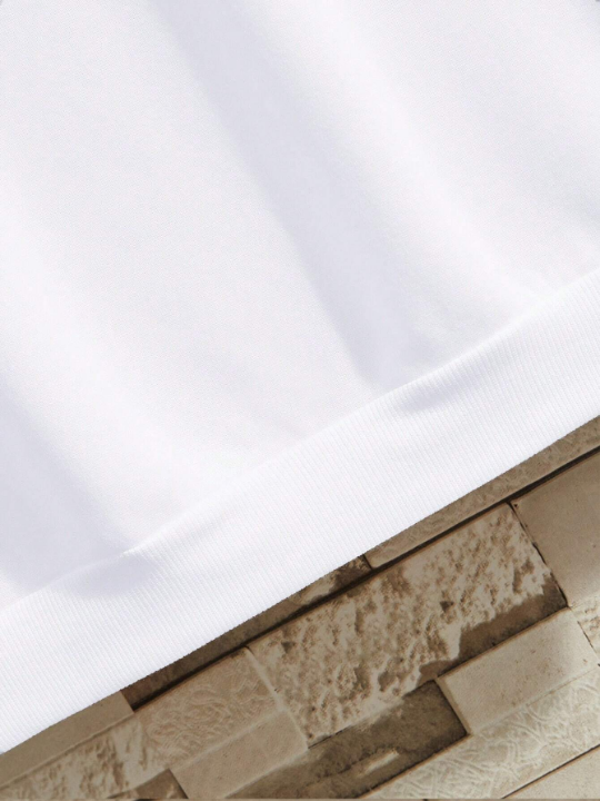 Men Letter Graphic Thermal Lined Sweatshirt