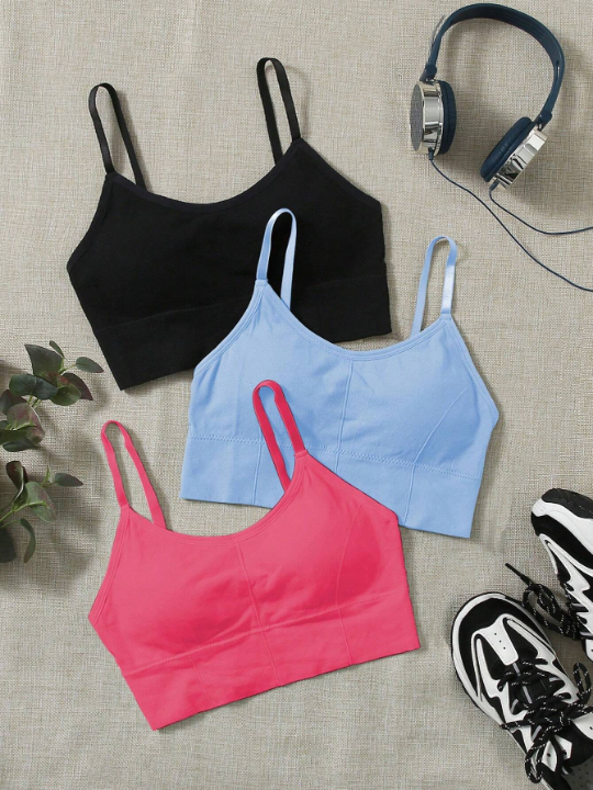 3pcs Seamless Sports Bra