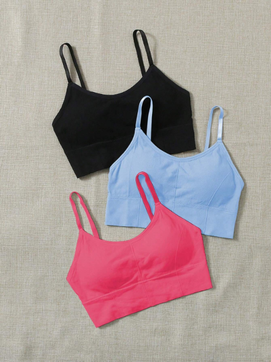 3pcs Seamless Sports Bra