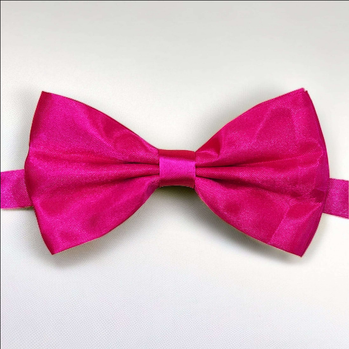 1pc Men'S Dual Layer Polyester Adjustable Bow Tie For Wedding, Party, Performance, Valentine'S Day, Festival Or Daily Wear