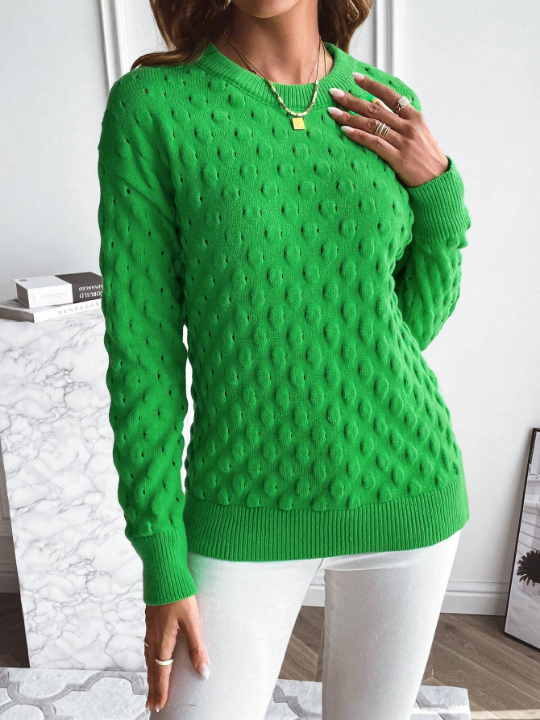 Unity Solid Drop Shoulder Sweater