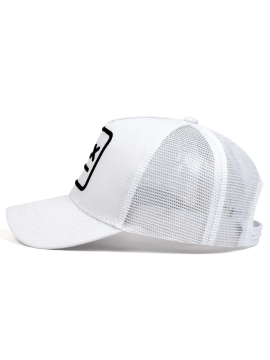 1pc Men's Fashionable Baseball Cap With Smiling Face Embroidery, Sun Protection And Outdoor Activities, Suitable For Spring And Autumn Travels, And Beach Vacations