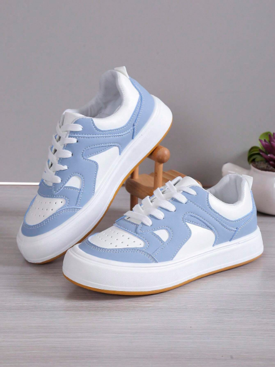 Autumn Japanese & European & American Style Casual Breathable Sneakers For Students