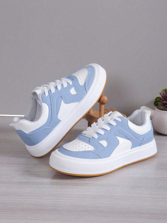 Autumn Japanese & European & American Style Casual Breathable Sneakers For Students