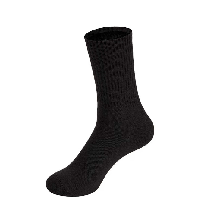 6pairs Women's Black&white Color Ins Style Breathable Mid-calf Socks For Couple