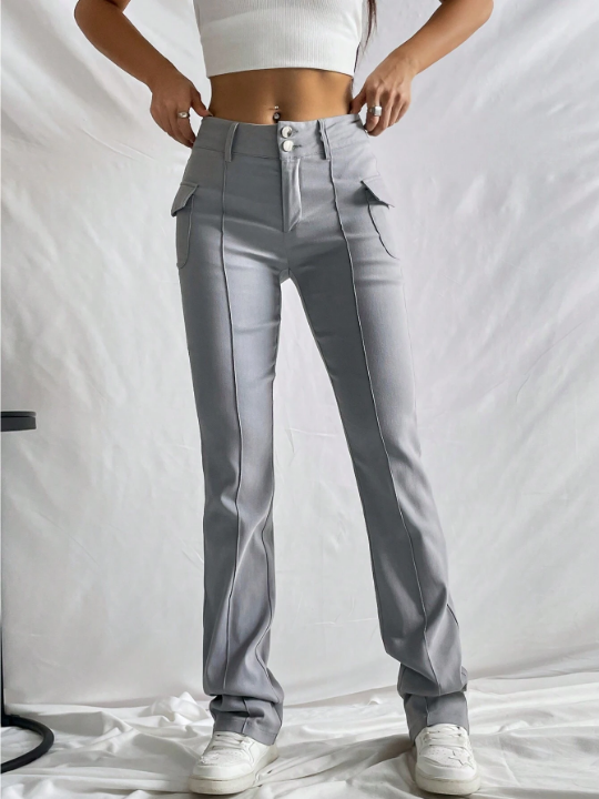 EZwear Flap Pocket Side Pants