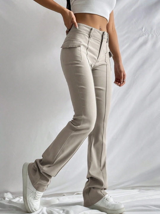 EZwear Flap Pocket Side Pants