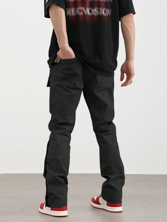 Manfinity EMRG Men Flap Pocket Cargo Pants