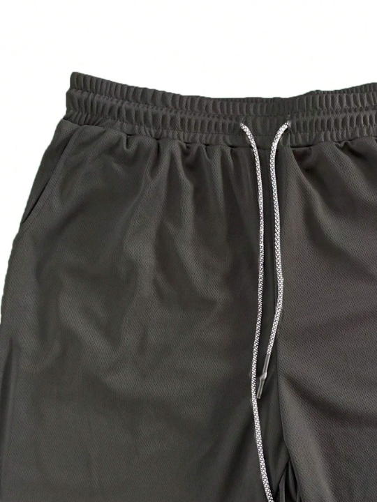 Sport Corelite Men Drawstring Sports Shorts With Phone Pocket