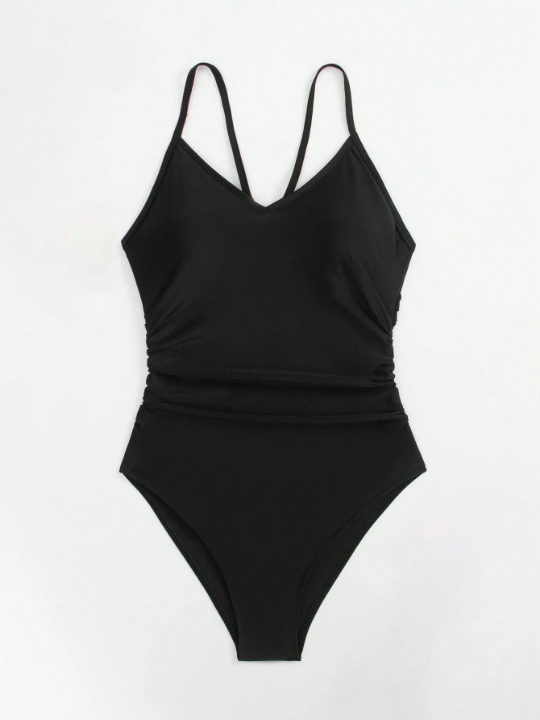 Swim BAE Cut Out Ring Linked One Piece Swimsuit