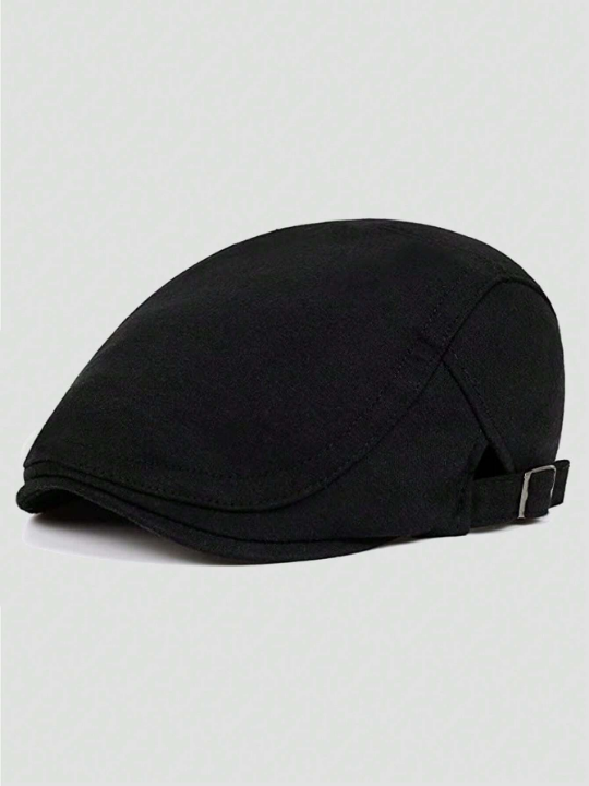 1pc Men's Beret Hat, Newsboy Cap