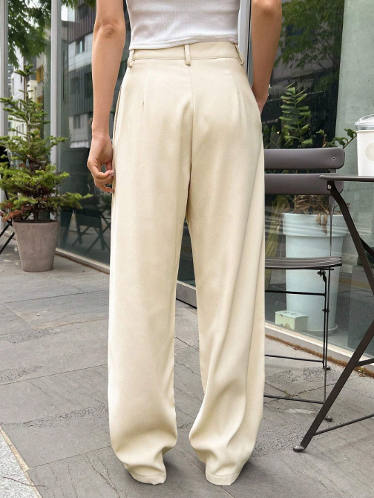 DAZY Solid Wide Leg Pants