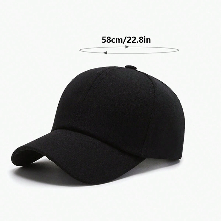 Simple Baseball Cap Solid Color Hip Hop Sports Hat Sunscreen Dad Hats Couple Cap Suitable for daily wear