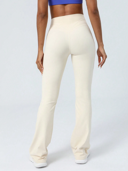 Ladies' Sporty Tight Flare Yoga Dance Pants