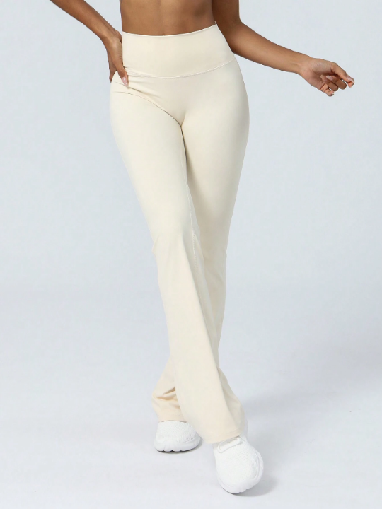 Ladies' Sporty Tight Flare Yoga Dance Pants