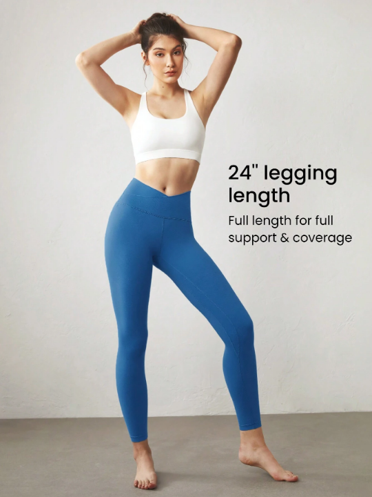 GLOWMODE 24" FeatherFit Crossover Leggings