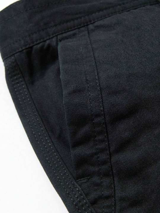 Men Flap Pocket Side Cargo Pants