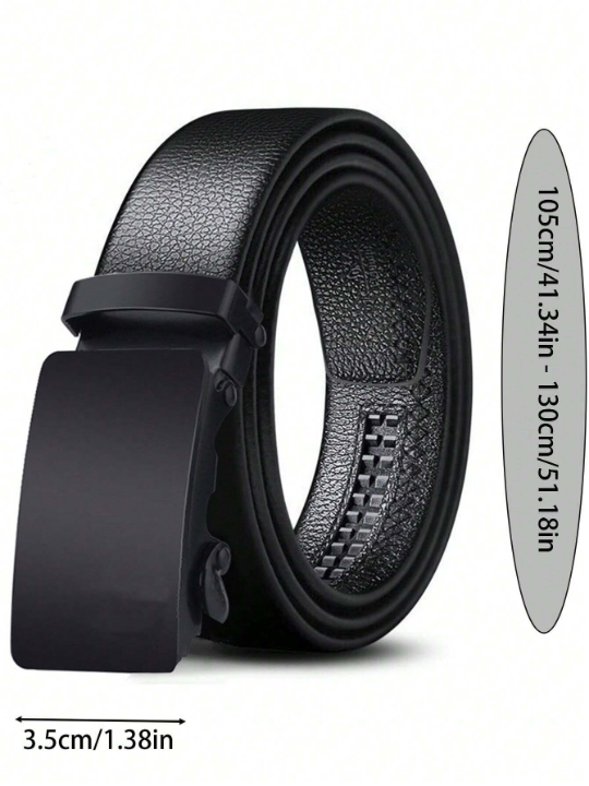 Casual Business Style Automatic Buckle Belt