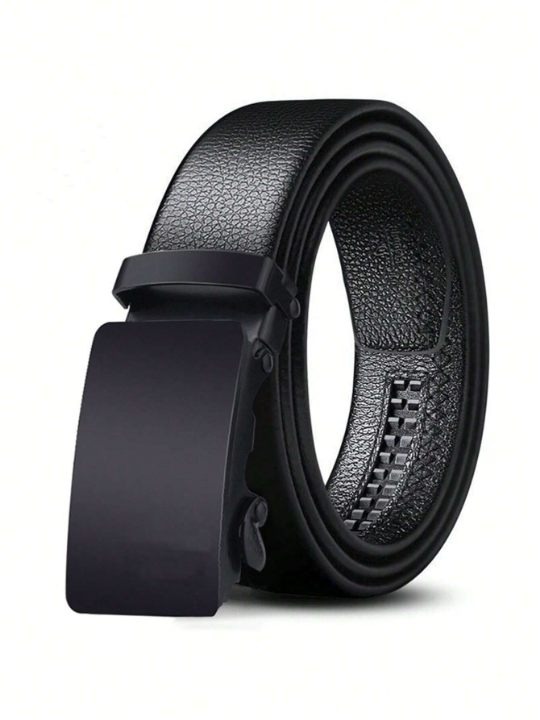 Casual Business Style Automatic Buckle Belt