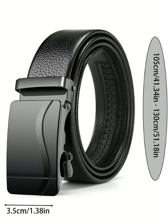 1pc Casual/business Automatic Buckle Belt