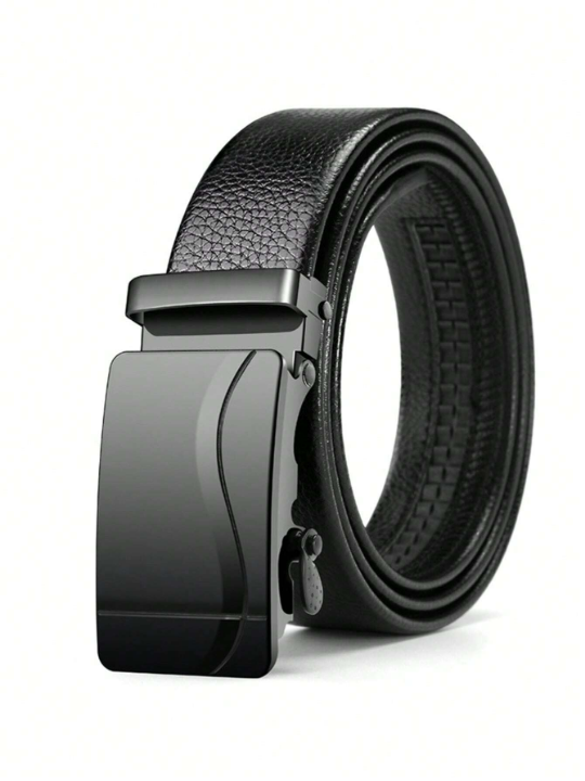 1pc Casual/business Automatic Buckle Belt