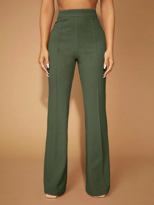 SXY Solid Flare Leg Pants