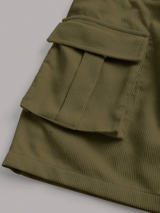 EZwear Flap Pocket Cargo Skirt