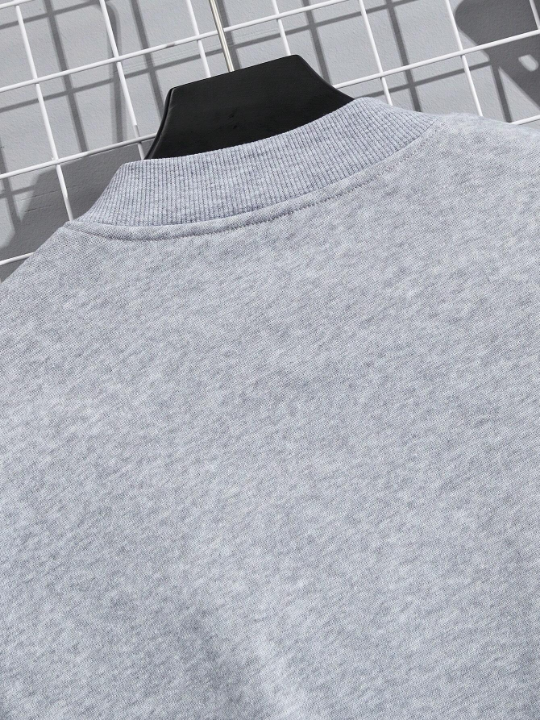 Men Zip Up Sweatshirt Without Tee