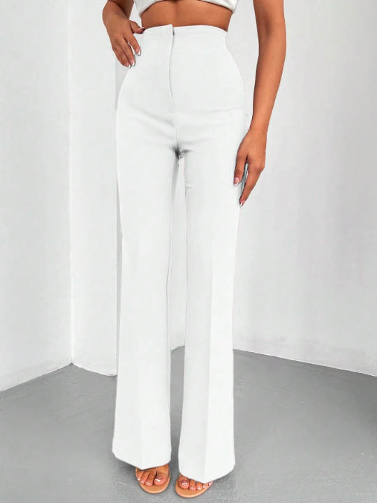 High Waist Flare Leg Pants