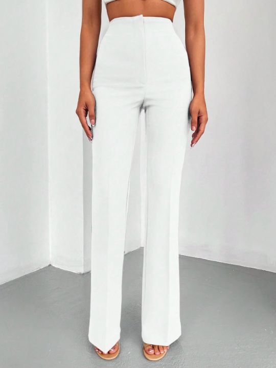 High Waist Flare Leg Pants