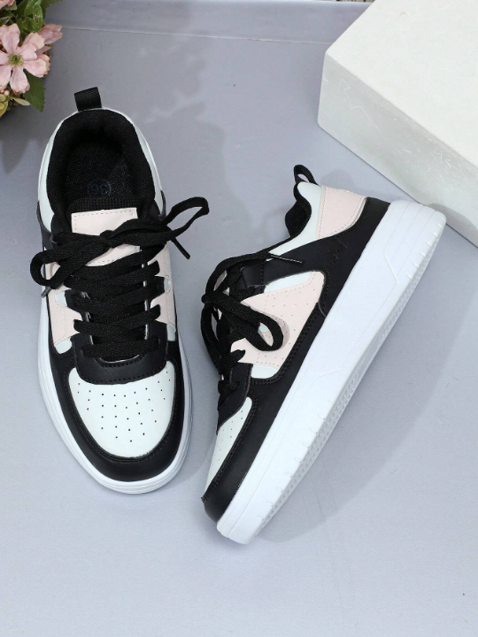 Colorblock Casual Student Skate Shoes Sneakers